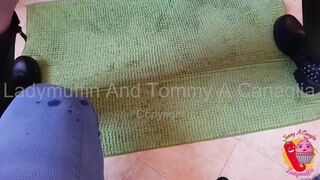 She fucks hard and drinks cum