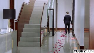 TUSHY Gorgeous MILF Syren has passionate anal experience