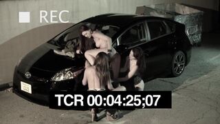 Ebony lesbian tattoo Charlie Ninja and Lola Foxx