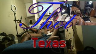 Thot in Texas - Black Ebony Milf Loves to Give Away Pussy For BBCs