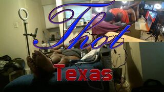 Thot in Texas - Black Ebony Milf Loves to Give Away Pussy For BBCs