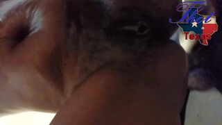 Thot in Texas - Tag Team Fucking on Sexy Ebony Milf