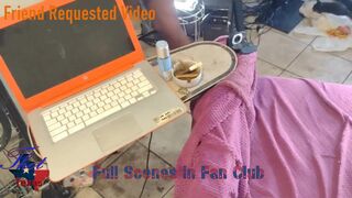 Thot in Texas - Cum on Boobs Fat Juicy Plump Ebony Titties Real Big Boobs Amateur