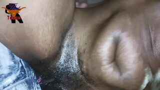 Thot in Texas - Bareback Latino Fucks Ebony Creampie Pussy