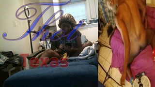 Thot in Texas - Legs Wide Open Hairy Pussy Fuck