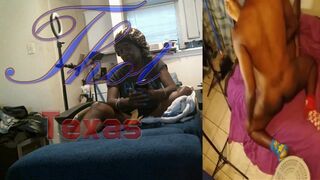 Thot in Texas - Legs Wide Open Hairy Pussy Fuck