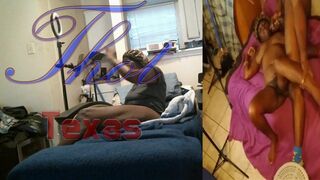 Thot in Texas - Legs Wide Open Hairy Pussy Fuck