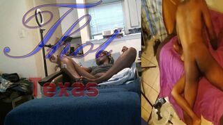 Thot in Texas - Legs Wide Open Hairy Pussy Fuck