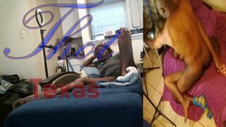 Thot in Texas - Legs Wide Open Hairy Pussy Fuck