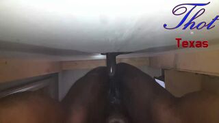 Thot in Texas - Gloryhole Titties Swinging Fucking a BBC