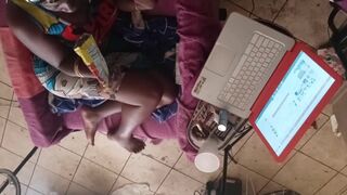 Thot in Texas - She forgot camera was on Black Ebony Homemade Amateur Hot Milf - 11 image