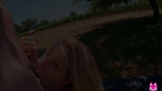 I got creampied in my front yard - Brooke Foxxx - POV, Cumshot, Babe