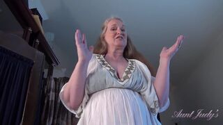 AuntJudys - Your Busty 61yo Stepmom Maggie gives you a Handjob (POV)