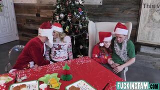 Charlotte Sins, Summer Hart In Family Orgy Group sex