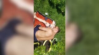 Tarablee Hotz- Naked and Unafraid Part 6- Oil up my tits &suck my toes as I tan by the pot plants