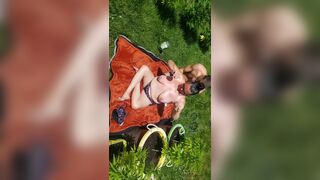 Tarablee Hotz- Naked and Unafraid Part 6- Oil up my tits &suck my toes as I tan by the pot plants