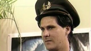 Horny Latin nurse fucks busty brunette in a doctor's office with a strap on