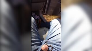 BBW milf craves to take a dick ride in the car