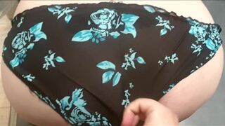 STEPMOM stuck in washing machine, fucked with beer bottle, fingered, fucked and finished in mouth.