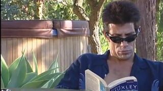 Lucky dude fucks well padded blonde with big boobs at the Cassie