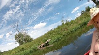 Naughty Kayak trip with Polish Truu Couple.