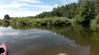 Naughty Kayak trip with Polish Truu Couple.