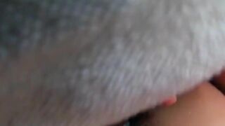 big tits hot milf gives amazing blowjob on beach