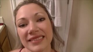 blowjob and speedjob ending in her getting blasted