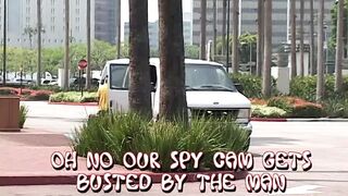 Lusty blond with amazing body rides a massive cock then swallows