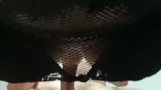 Sucking a Huge Load out of my Husband - 2 image