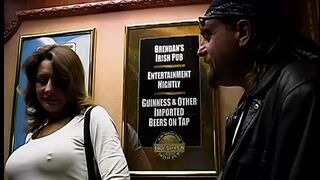 Salacious housewife invites biker for a cup of tea