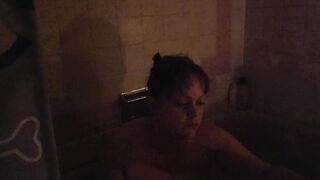 Candle lit bath after a long day - 1 image