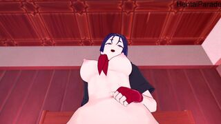 Mommy Minamoto Raikou Seizing your Dick Fate GO Hentai