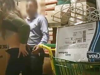 Name the whore- large tit latin babe copulates in costco